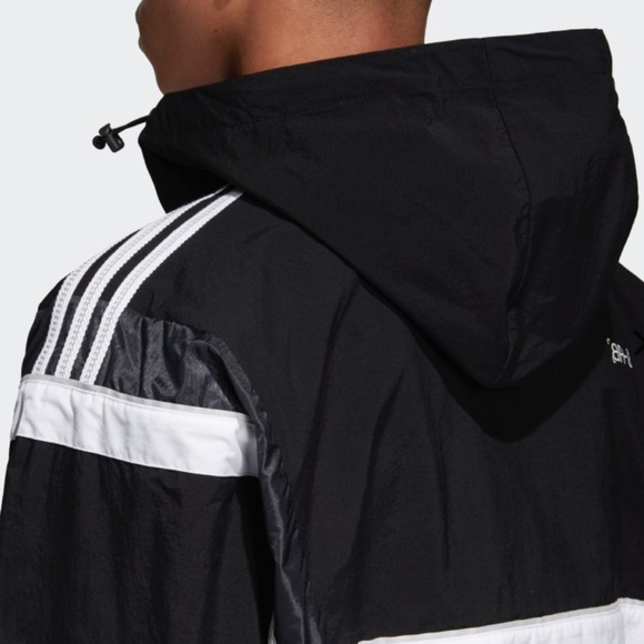 adidas br8 pullover windbreaker